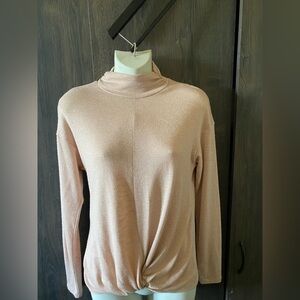 Jennifer Lopez Elegant Women's rose gold Sweater size XS